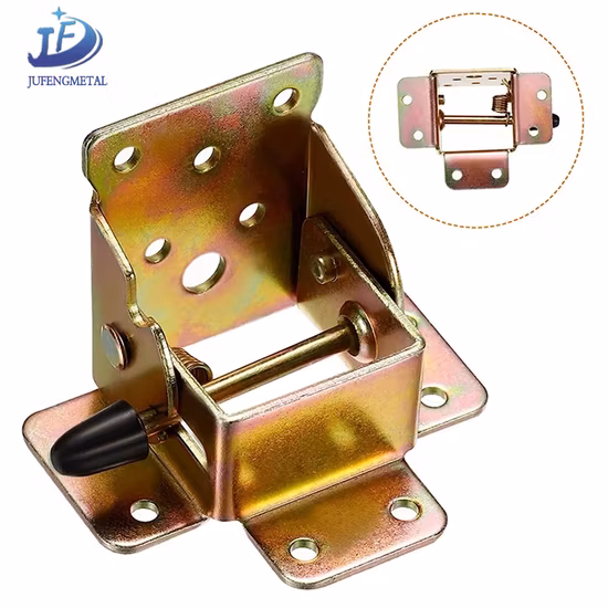 Table Legs Chair Extension Foldable Self Locking Fold Feet Hinges 90 Degree Self-Locking Folding Hinge