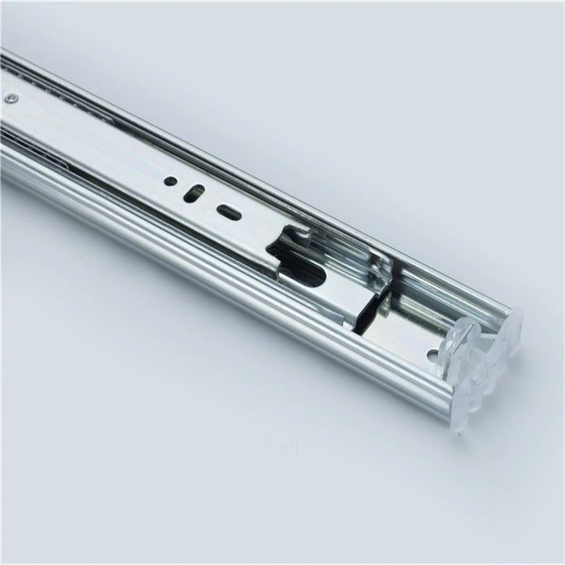 Hardware Accessories 45mm Drawer Runner Ball Bearing Drawer Slides for Home Wardrobe Furniture Telescopic Channel